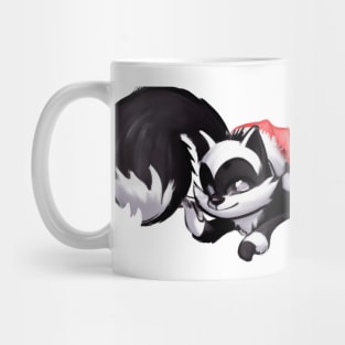 Cute Skunk Drawing Mug